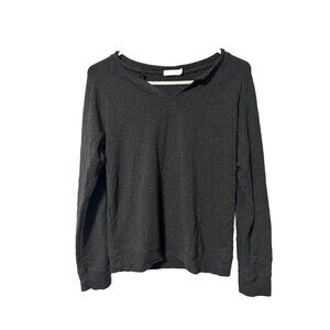 Barefoot Dreams Malibu Collection Luxe Lounge Scrunch  Heather Grey X Small